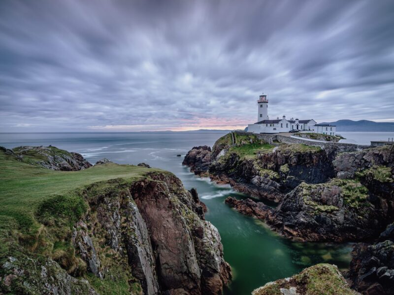 Fanad Head Lighthouse, Donegal County, Ireland.